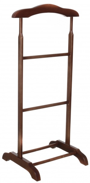 Вішалка для одягу Люкс одинарна горіх