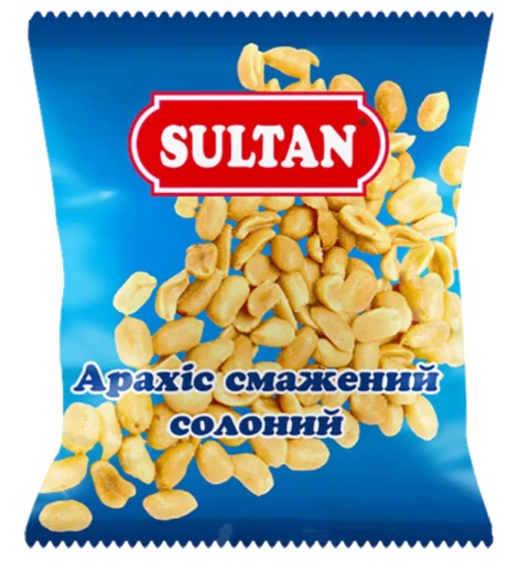 Арахіс ТМ Sultan смажений солоний 120 г