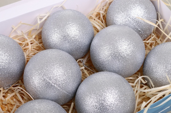 Набор елочных шаров Комплект № 93 d 80 мм 8 шт./уп.