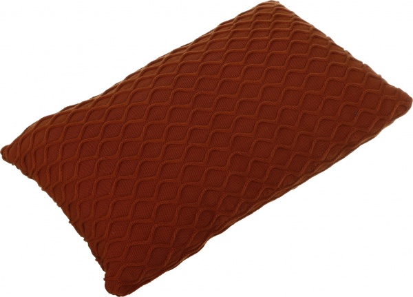 Подушка Волна 30x45 см кирпичный 