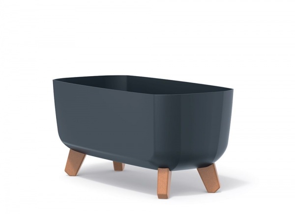 Ящик балконний PRP Gracia Case 400 мм на ніжках антрацит (64305-433) 