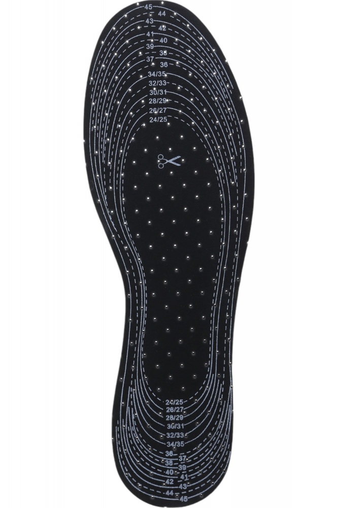 Стельки перфорированные универсальные р.37-46 белый