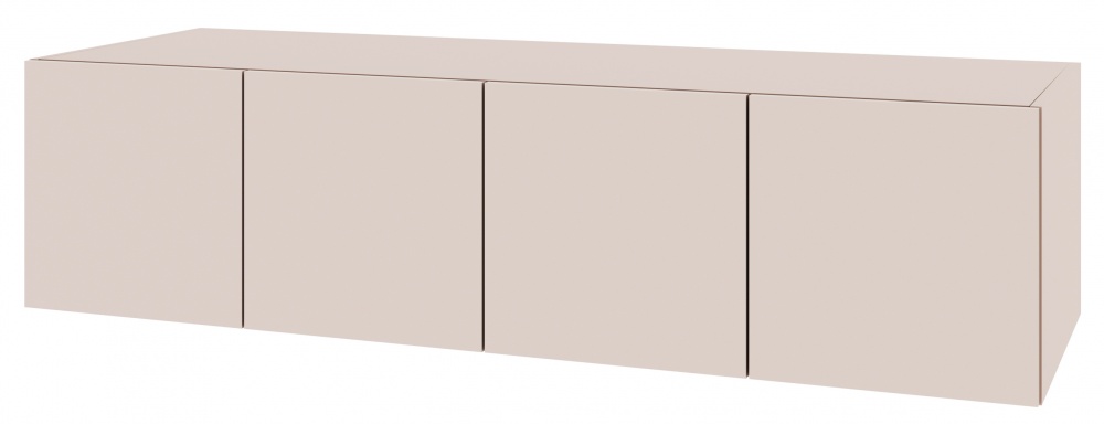 Додатковий сегмент Берегиня Антресоль до шафи Choice 4д3я 400х1600х550 мм кашемір / кашемір