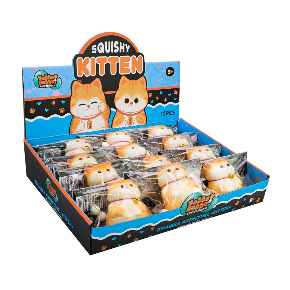 Іграшка-антистрес Yabba Dabba Таба котик YD2507