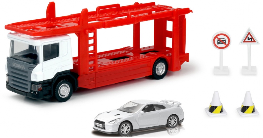 Игровой набор TechnoDrive 1:43 Автоперевозчик Scania 250430U