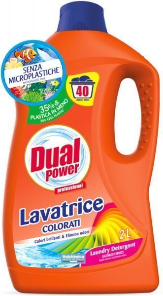 Гель для машинной и ручной стирки Dual Power 2 л
