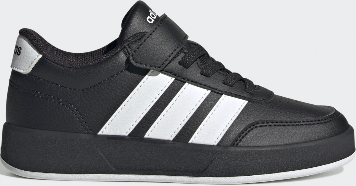 Кроссовки детские Adidas BREAKNET 3.0 EL C JS3687 р.29 черные — фото 1