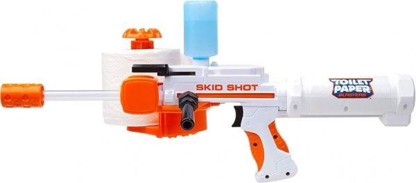 Бластер Jakks Pacific Skid Shot з туалетного паперу у коробці 25,5 x 46 x 10,2 см. 61734