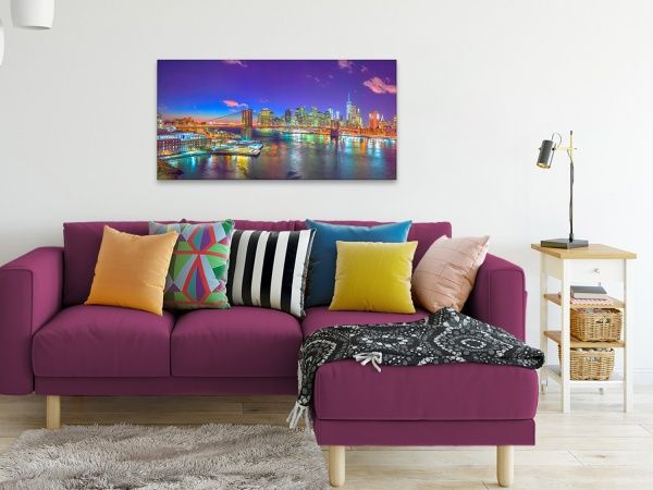 Репродукція AF-New-York-1165-Pano 50x100 см RozenfeldArt