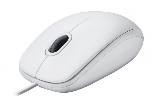 Миша Logitech B100 White (910-003360) white  