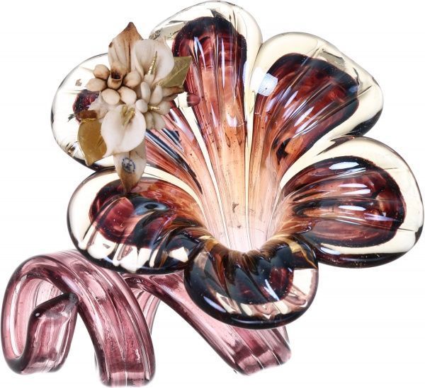 Свічник Basso 6ptr Brown Star 12х12х14 см White cristal