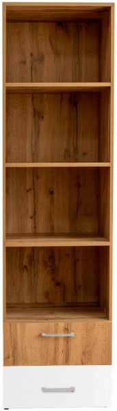 Етажерка пристінна DC 1800х500х400 мм дуб тахо/білий (Пабло)