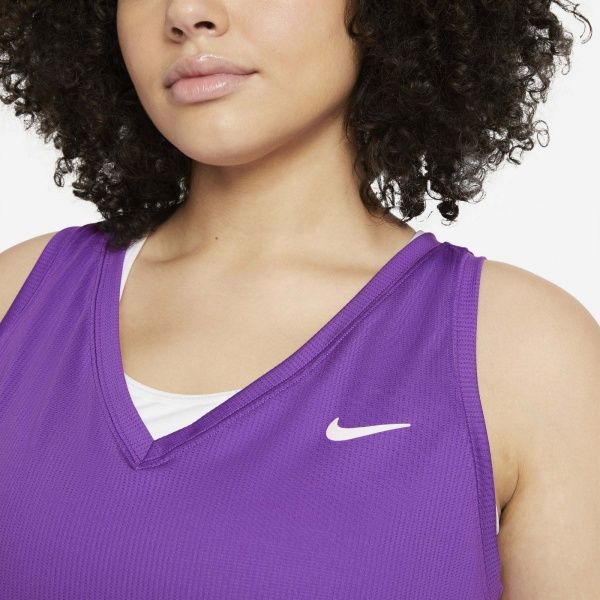 Футболка Nike W NKCT DF VCTRY TANK CV4784-528 XS фіолетовий