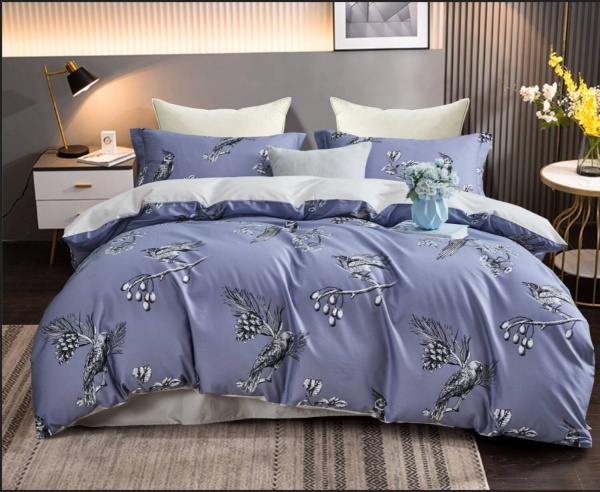 Комплект постельного белья Melzo 2.0 фиолетовый La Nuit 