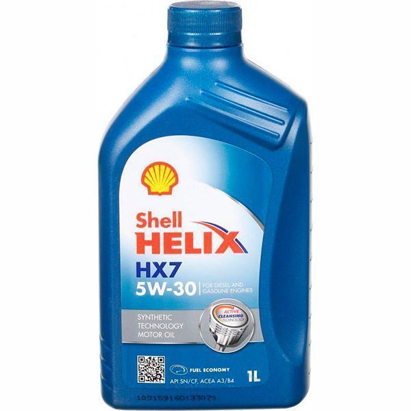 Моторне мастило SHELL Helix HX7 5W-30 1 л (550038294)
