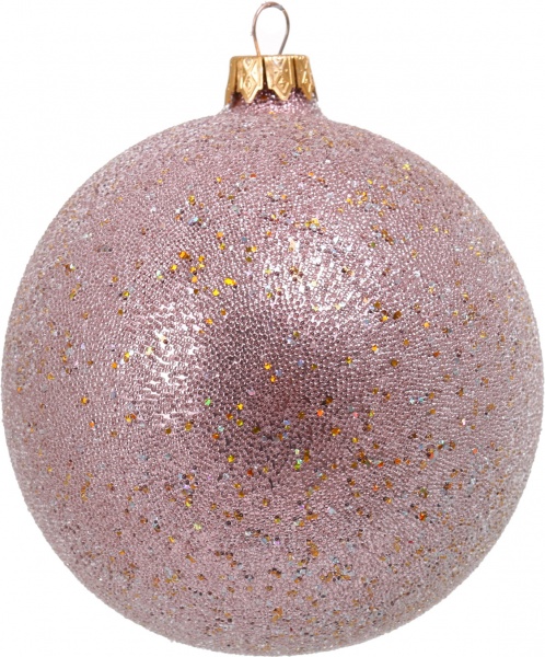 Ялинкова іграшка у формі кулі 10 см в в асортименті 