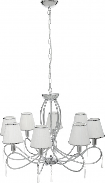 Люстра подвесная Arte Lamp Logico 8xE14 хром A1035LM-8CC 