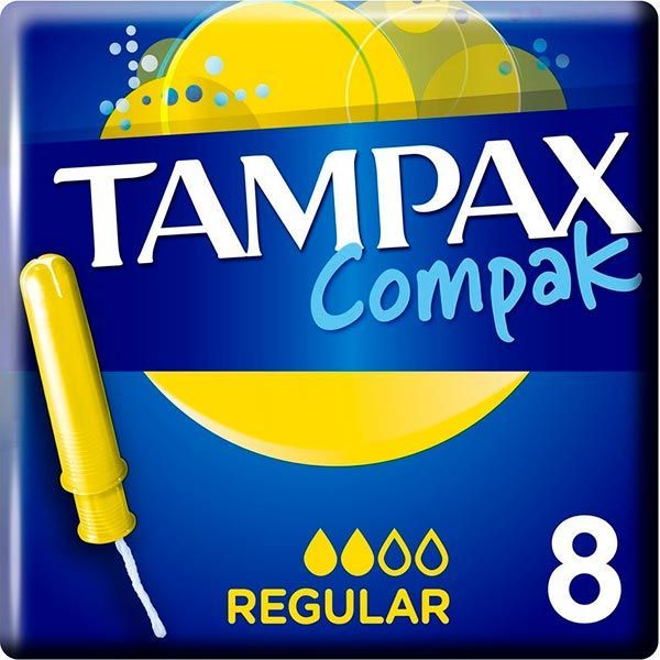 Тампони гігієнічні Tampax Discreet Compak regular 8 шт