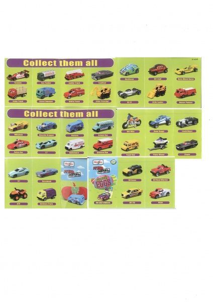 Іграшка-сюрприз Maisto Яйце з машинкою в асортименті 14049