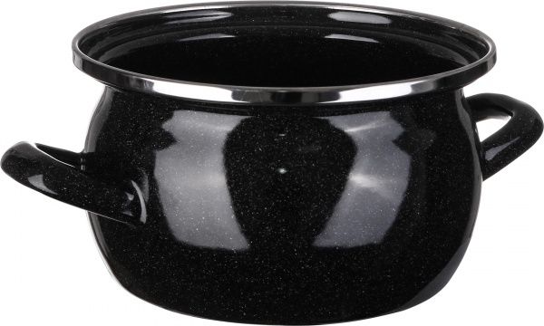 Кастрюля с крышкой Мрамор 1,5 л 2415112 Omelia