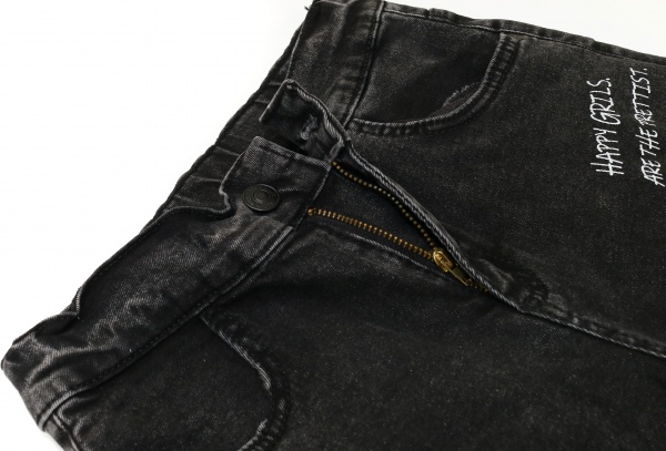 Джинси Altun для дівчинки р.146 чорний 30189 