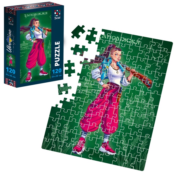 Пазлы картонные De.tail Запорожье DT100-18