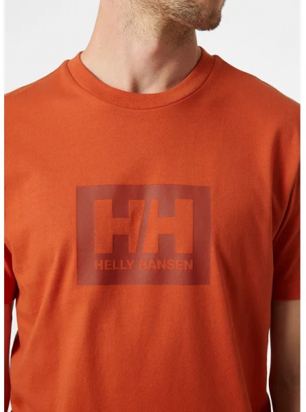 Футболка Helly Hansen HH BOX T 53285-179 р.M помаранчевий