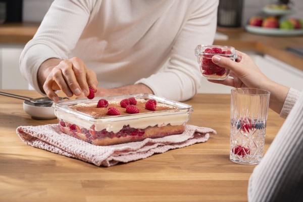 Емкость для продуктов с крышкой MasterSeal Glass стекло 2 л N1041110 Tefal