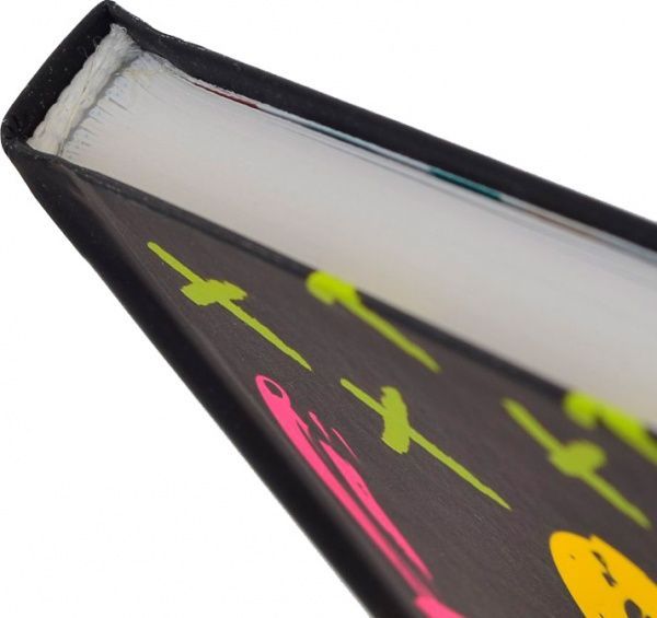 Блокнот Black neon YES