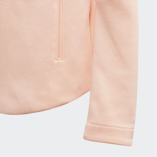 Джемпер Adidas YG ID HTR CO ED4644 р. 134 рожевий