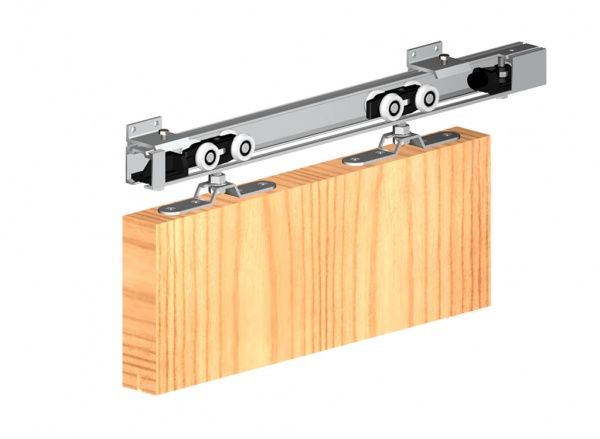 Уголок для крепления Valcomp для настенного монтажа направляющей H2 двери до 45 мм 120 кг