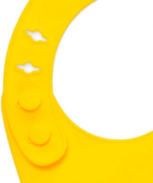 Слюнявчик Skip силиконовый Hop Пчелка синий 232205 