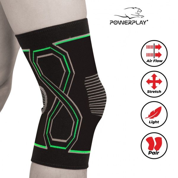 Наколенники PowerPlay PP_4099_L/XL_Black р. XL-L черный