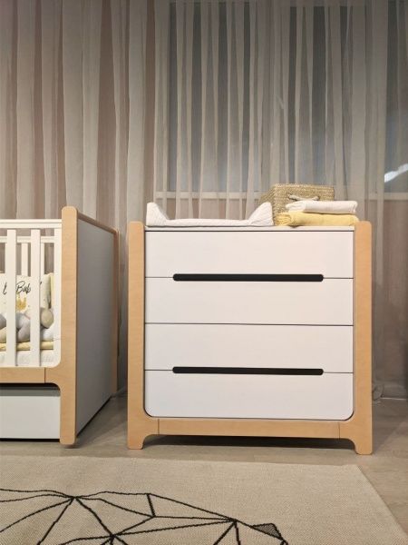 Комод Veres Ніцца 900 біло-буковий 33.2.36.2.15 