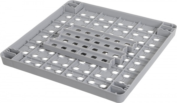 Этажерка Gonpa G-236 квадратная Raffy 20x258x258 мм