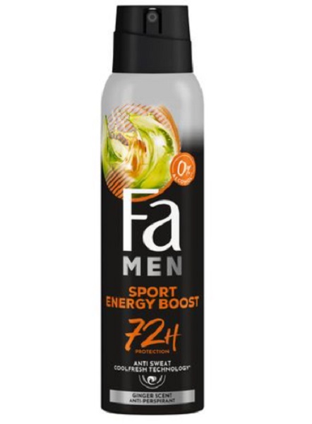 Спрей для тела Fa Sport Double Power Boost 150 мл