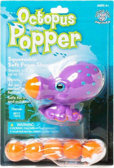 Стріляюче звірятко Squeeze Popper Восьминіг 54912