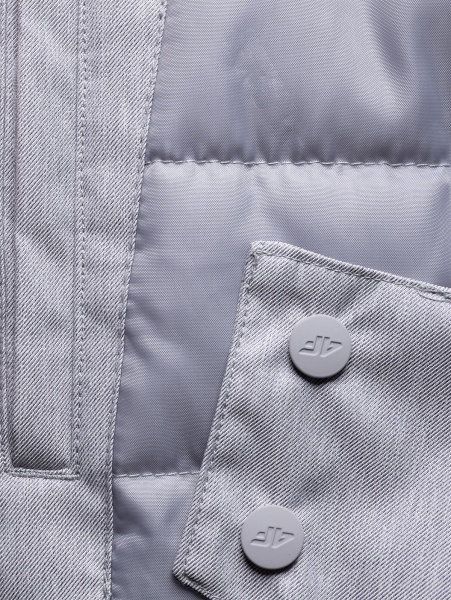 Куртка 4F D4Z21-KUDN303-27M р.S серый меланж