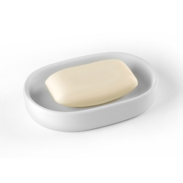 Мыльница Milan BA-24 White