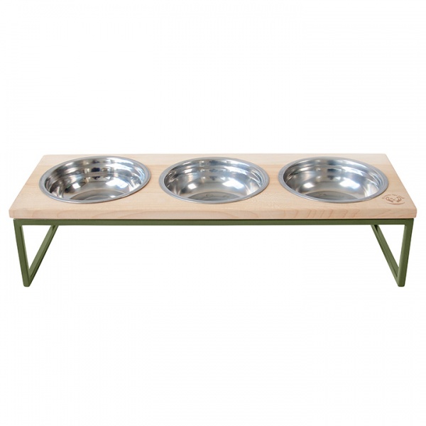 Миска потрійна 10 центів для Джека №3 S 3х450 мл хакі