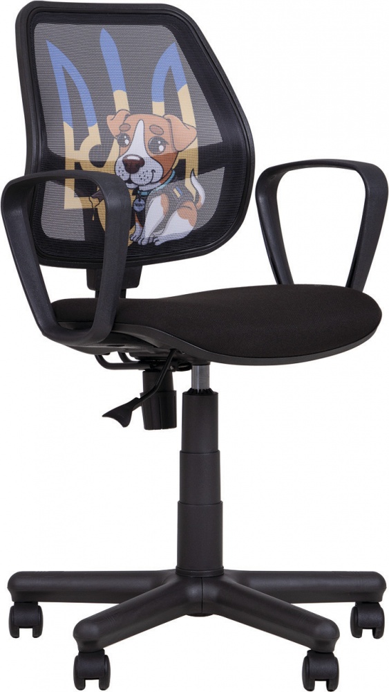 Крісло дитяче Nowy Styl ALFA GTP (CH) OP/PATRONI C-11 чорний