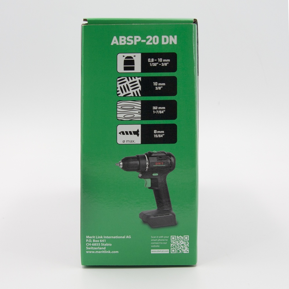 Шуруповерт акумуляторний DWT ABSP-20 DN ABSP-20 DN