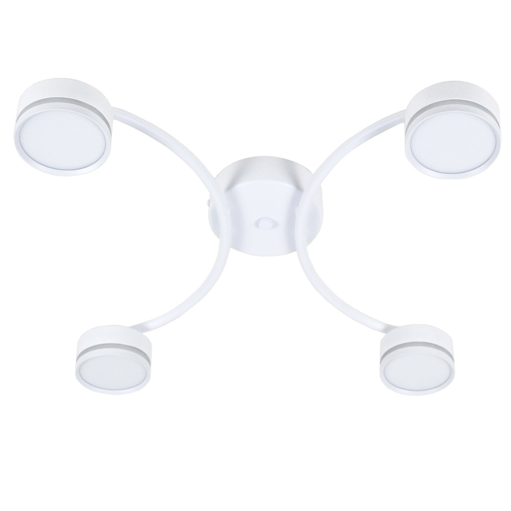 Люстра потолочная Victoria Lighting 4xGX53 белый Currant/PL4 white