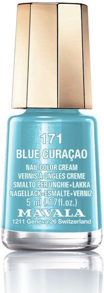 Лак для ногтей Mavala 171 Голубой Кюрасао 5 мл 