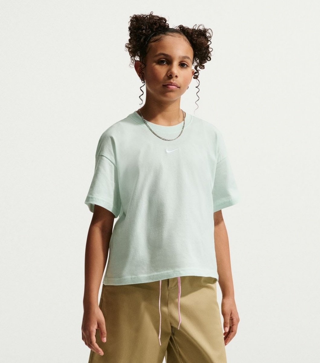 Футболка Nike G NSW TEE BOXY ESSNTL LBR FZ5559-394 р.L зелений — фото 1