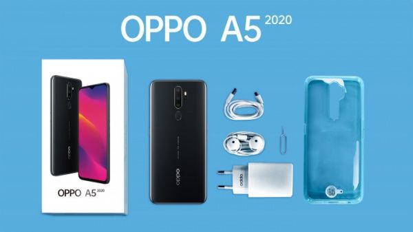 Смартфон OPPO A5 2020 3/64GB black 