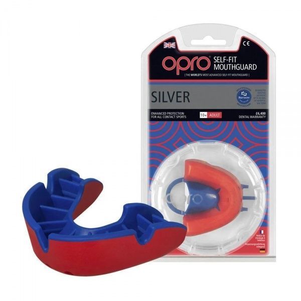 Капа Opro 002189005 Silver р. универсальный 