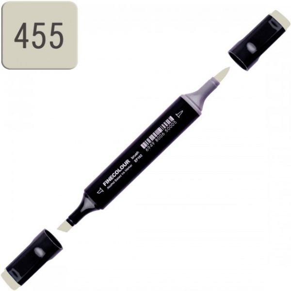 Маркер спиртовий FINECOLOUR EF102-455N зеленувато-сірий 