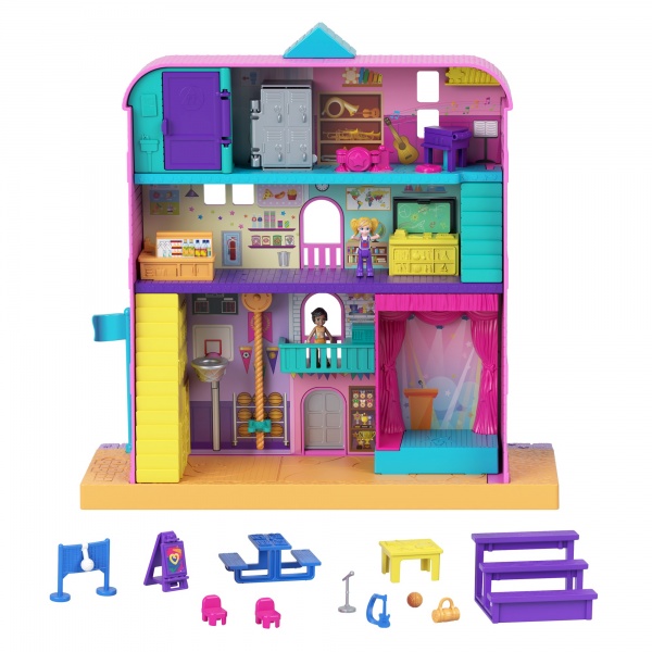 Ігровий набір Polly Pocket Школа Поллівіль GVY51