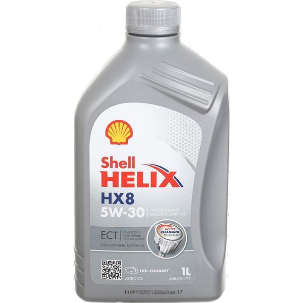 Моторне мастило SHELL Helix ECT HX8 5W-30 1 л